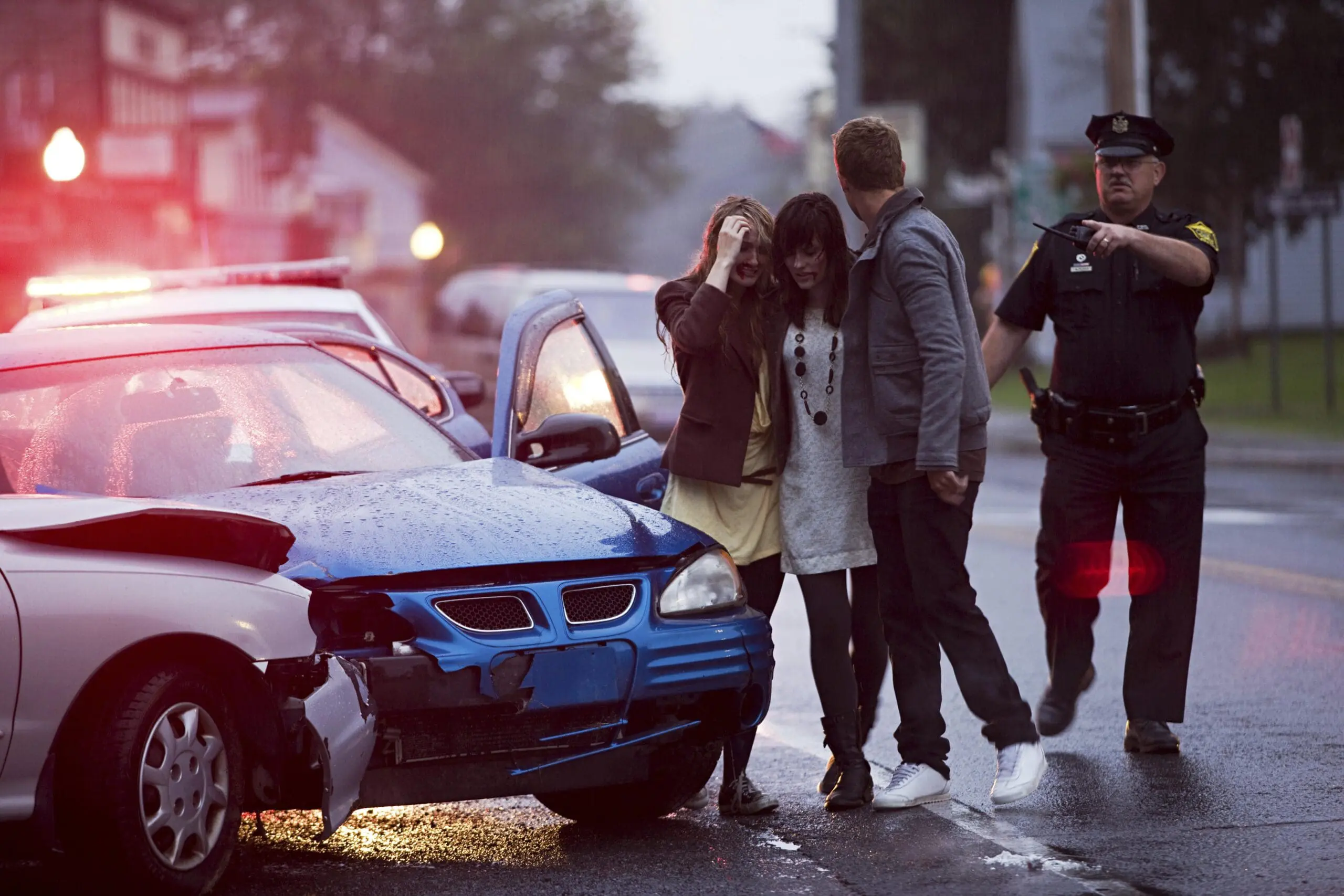 left turn car accident