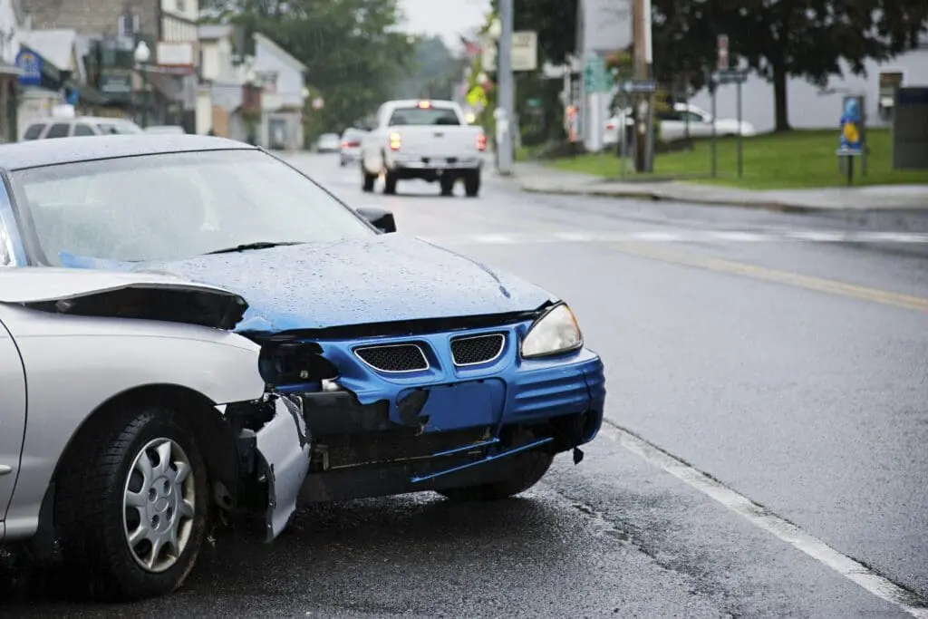 left turn car accident
