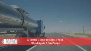 A Visual Guide To Semi-Truck Blind Spots & No-Zones
