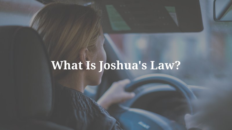 What is Joshua's Law?
