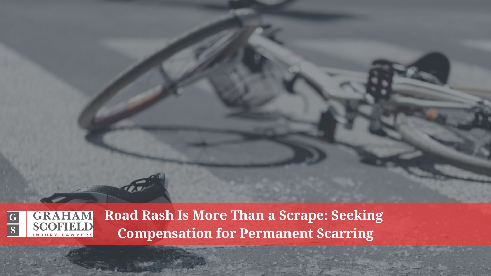 Seeking compensation for permanent scarring from road rash.