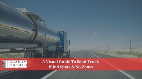 A Visual Guide To Semi-Truck Blind Spots & No-Zones